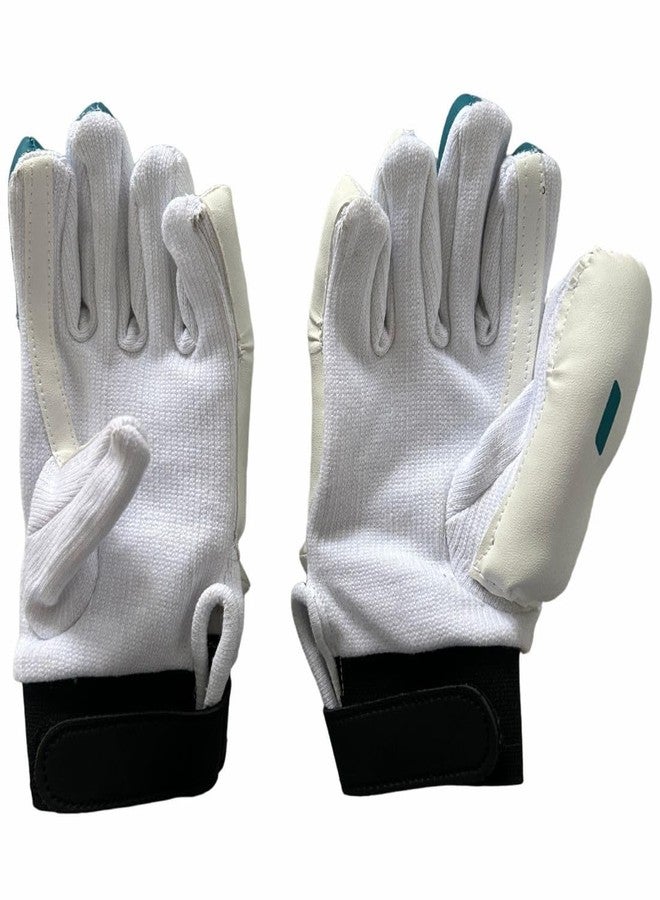 Wasan Cricket Batting Gloves for Boys | PVC Material | Size Small Boy (7-10 Years) | Teal Green - Image 3