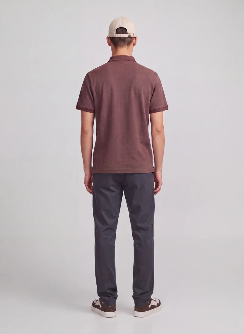 JACK & JONES Dark Navy Casual Drawstring Tapered Fit Joggers for Men | Best Price UAE