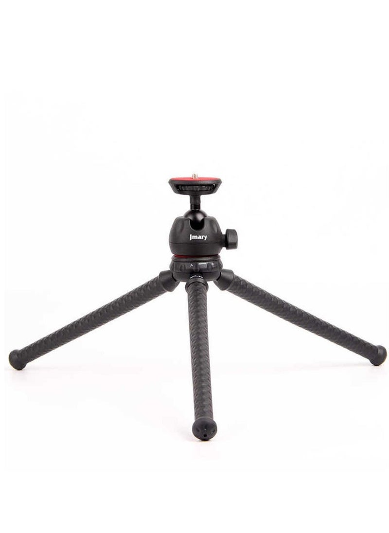 JAJEEK Flexible Lightweight Tripod with 360° Rotation – Durable Silicone-Aluminum Build, Universal Phone/Camera Compatibility, 1.5kg Load Capacity - Image 3