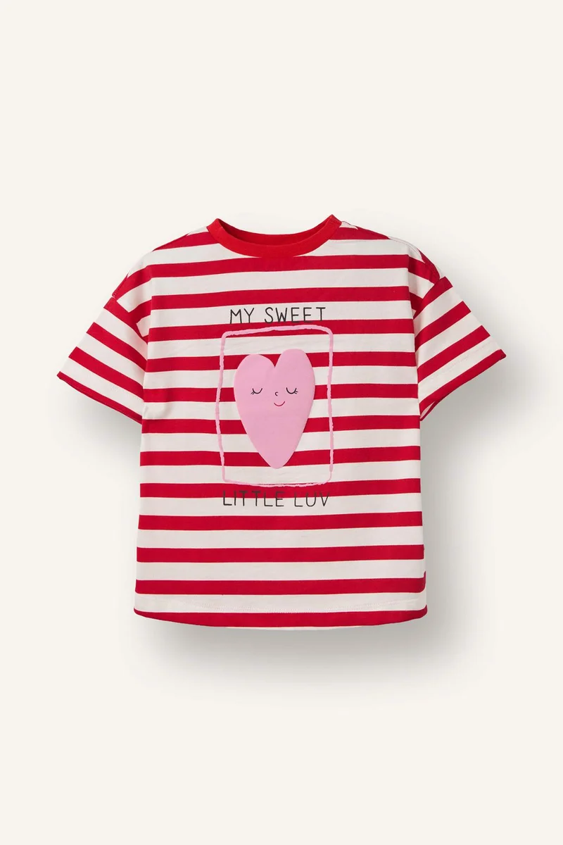 ديفاكتو Baby Girl Short Sleeve T-Shirt