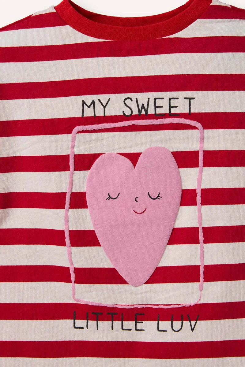 ديفاكتو Baby Girl Short Sleeve T-Shirt