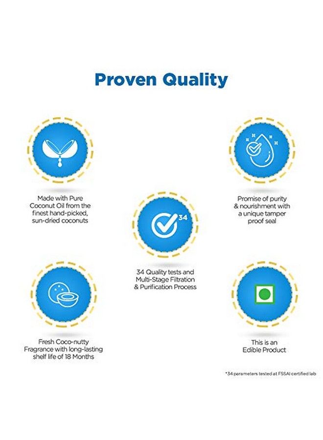 Dabur زيت جوز الهند النقي 100 ٪ أنمول 1 لتر - Image 5