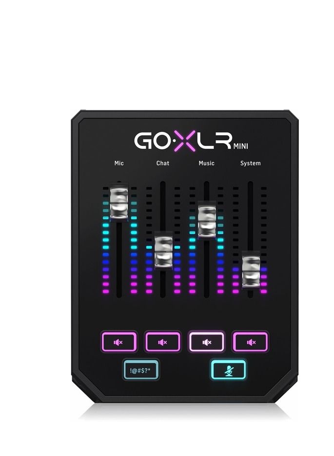 TC Helicon GOXLRMINI USB Streaming Mixer with USB/Audio Interface - Image 1
