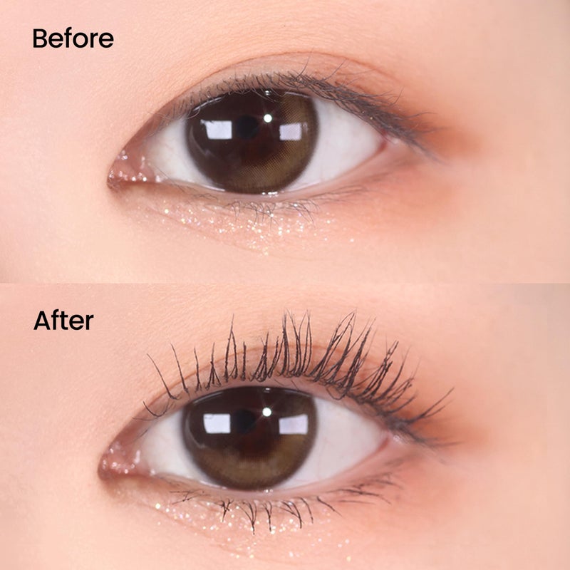 DERMALOGY by NEOGENLAB NEOGEN Extra Slim Metal Maxicara, Makeup Mascara, Washable Metal Iron Wand Brush, Long Lasting, Volumizing, Lengthening, Waterproof, Korean Makeup Beauty, Korean Vegan Certified, Black - Image 3