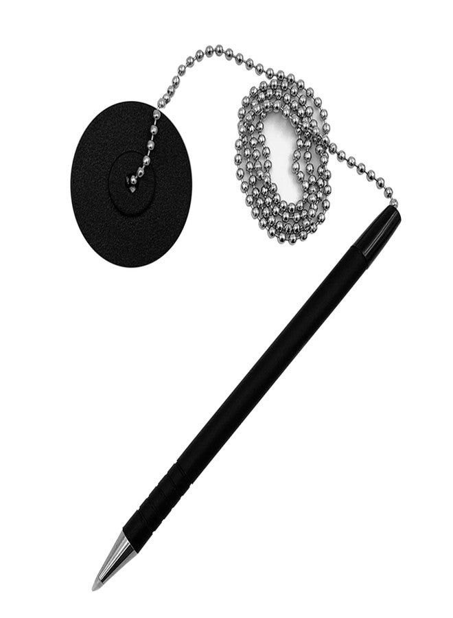 Huron Black Pen with Chain (6/25/100) (6)