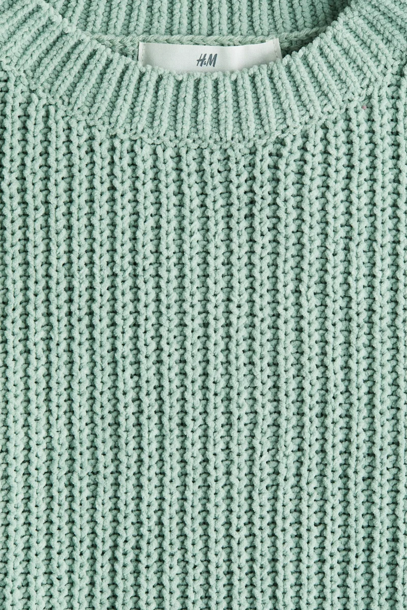 اتش اند ام كنزة محبوكة من الشينيل