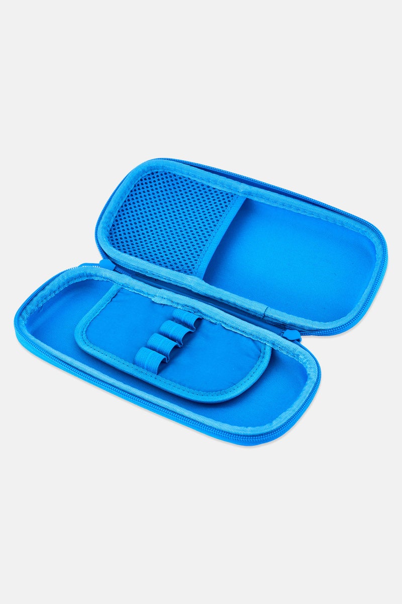 Joe Boxer Kids Boy Graphic Print Pencil Pouch, Blue - Image 3