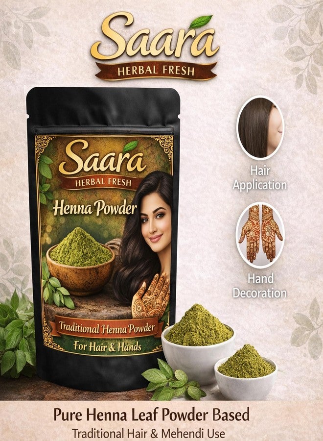 VS Products سارة مسحوق الحناء العشبي المنعش 100 جرام | جورينتاكو بودي | ميلانشي بودي | منديكا ماديانتيكا - Image 2