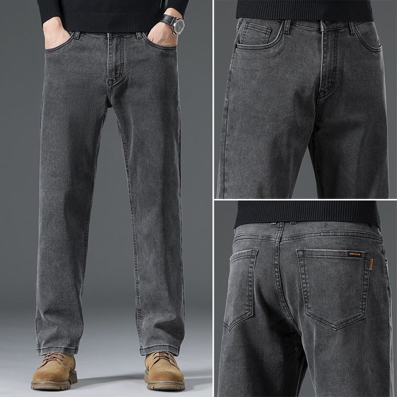 Unisex Casual Daily Denim Jeans - Image 4