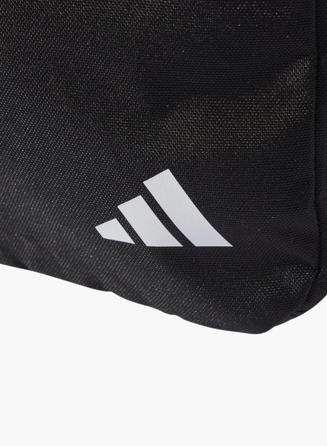 Adidas Logo Print School Backpack With Adjustable Straps And Zip Closure - Image 4