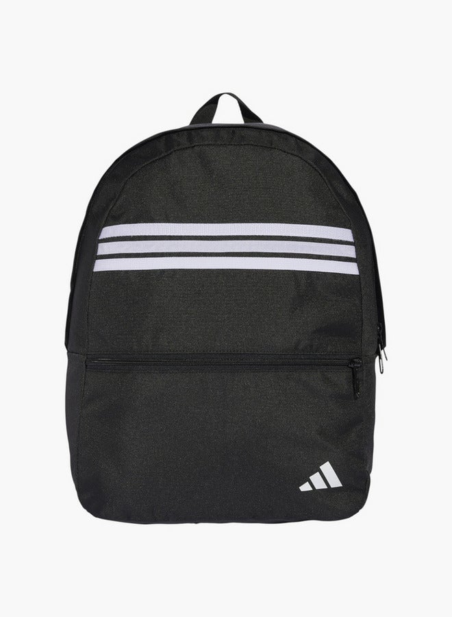 Adidas Logo Print School Backpack With Adjustable Straps And Zip Closure - Image 1
