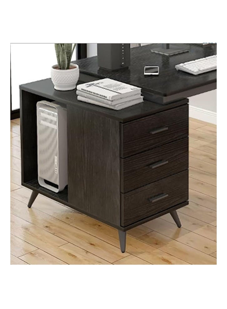 إن كي أكس طاولة كمبيوتر وطاولة متعددة الوظائف للمكتب المنزلي مقاس 120 سم مع 3 أدراج - Image 2