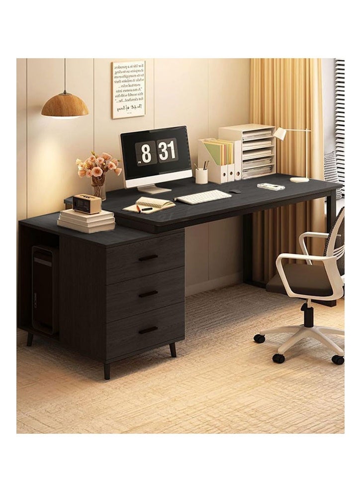 إن كي أكس طاولة كمبيوتر وطاولة متعددة الوظائف للمكتب المنزلي مقاس 120 سم مع 3 أدراج - Image 5