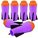Ruibytree 6 Packs Mega Missile Refill for Nerf NStrike Elite Series Compatible Darts Mega Missile Refill Bullets Foam Rockets for Nerf Party Purple - Image 3