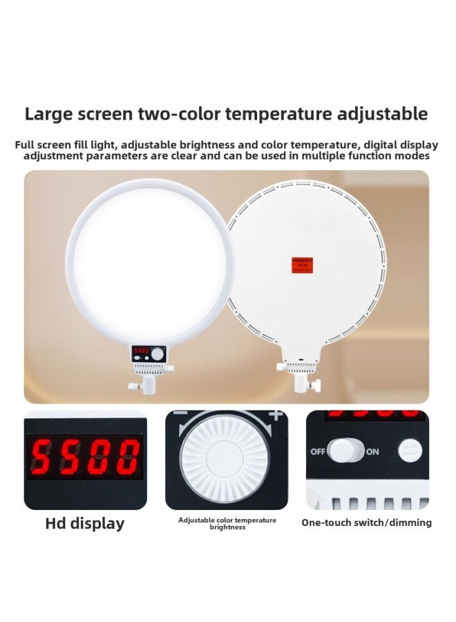 Mobile Phone Desktop Live Light Anchor Special Live Light Landing Beauty Light Full Screen Portrait Facial Soft Light-Specification:Yg-30 White  - Image 4
