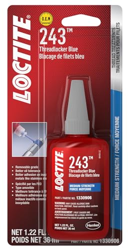 Loctite 1330906 243 Medium Strength Surface Insensitive Threadlocker - Image 1