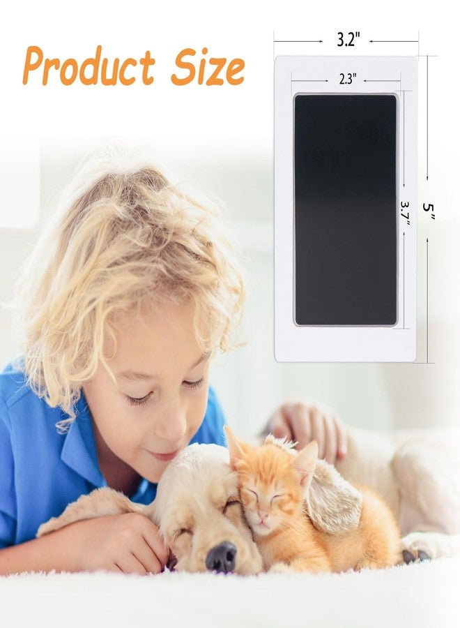 Inkless Paw Print Kit for Dogs, Dog Paw Print Kit Clean-Touch Pet Paw Print Impression Kit Mess-Free Dog Print Kit (2 Silver + 2 Gold) - Image 2