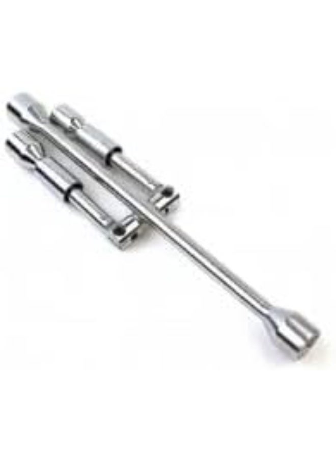 مفتاح صليبة قابل للطي لعجلات السيارات – أداة بمقبض قابل للتعديل تناسب جميع الإطارات - Image 1