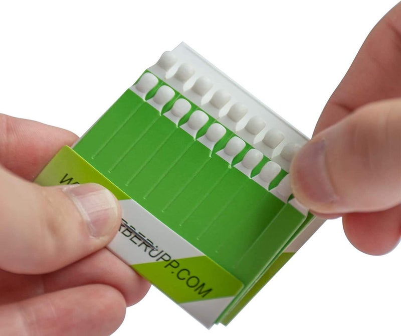 باربيروب مجموعة Green Stix + قلم ستايبتك - ملحقات كبريتات الألومنيوم المضادة للنزيف لجروح الحلاقة، قطع الشفرة، تقرحات الفم - إيقاف النزيف بسرعة - للرجال والنساء، 3 أقلام و20 عودًا - Image 4