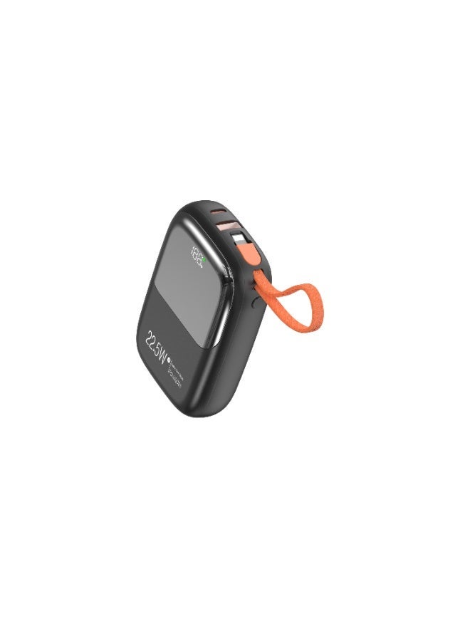 OALE iPower S10000 Portable Power Bank 10000mAh 22.5W Fast Charging with Integrated Lightning & Type-C Cables - Image 3
