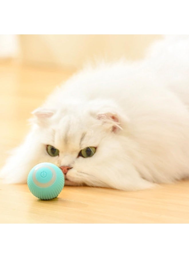 EXNOX Velarosy Cat Toy, Power Ball Cat Toy, Velarosy Smart Ball, Smartball - Smart Interactive Cat Toy, Automatic Moving Rolling Ball for Indoor Cats, Cat Companion Toy (Pink-2pcs) - Image 4