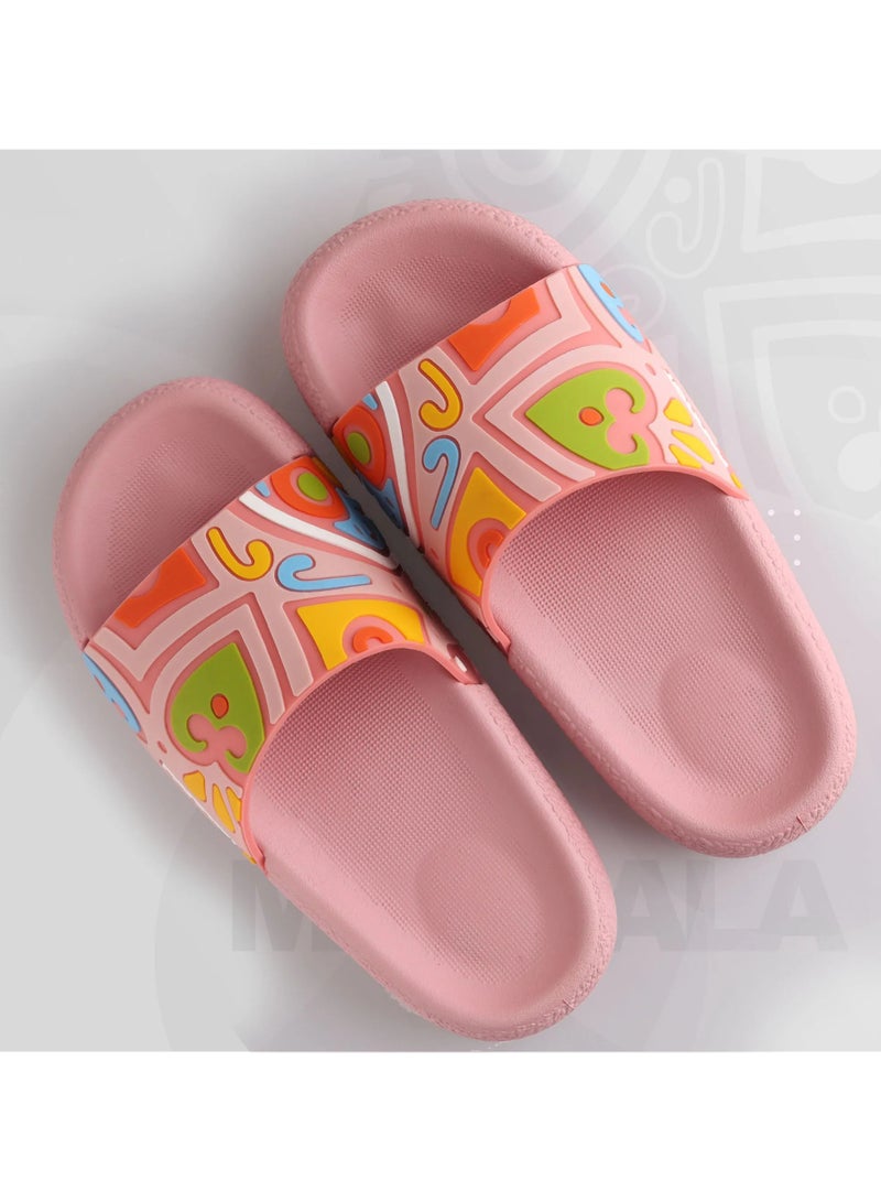 Parrot Mandala Women's Beach & Home Slide Slipper - Image 1