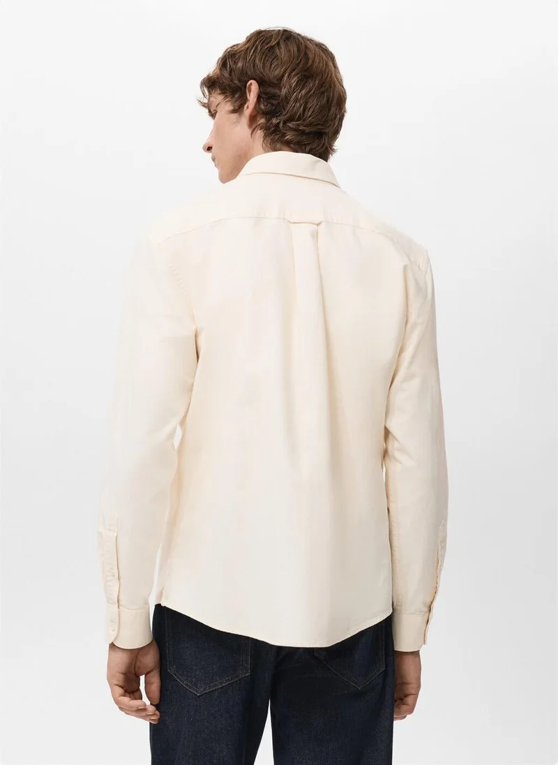 مانجو مان قميص أكسفورد قطن %