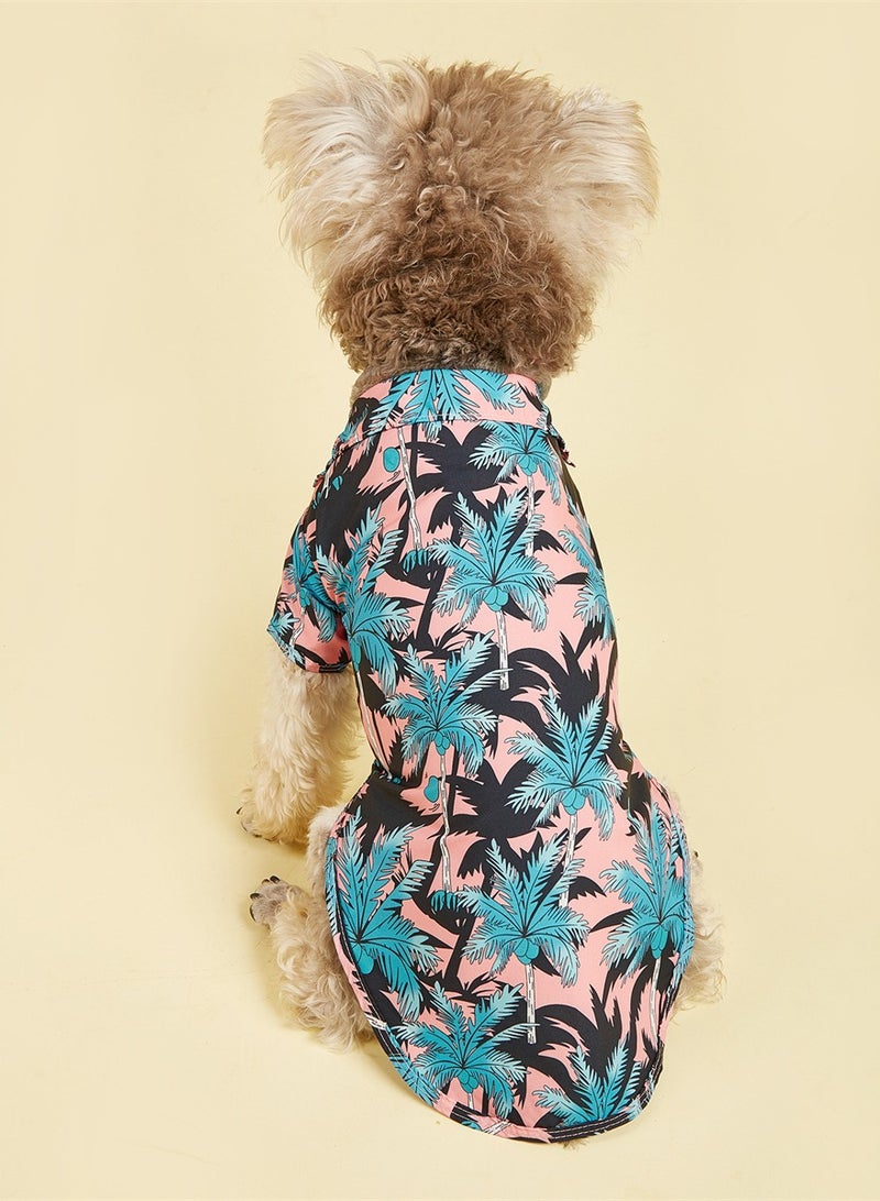 Loquat Squality Pet Dog Clothes Beach Shirts Casual Spring And Summer Clothes - Image 1