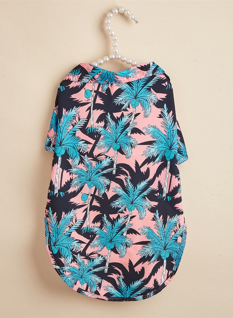 Loquat Squality Pet Dog Clothes Beach Shirts Casual Spring And Summer Clothes - Image 2