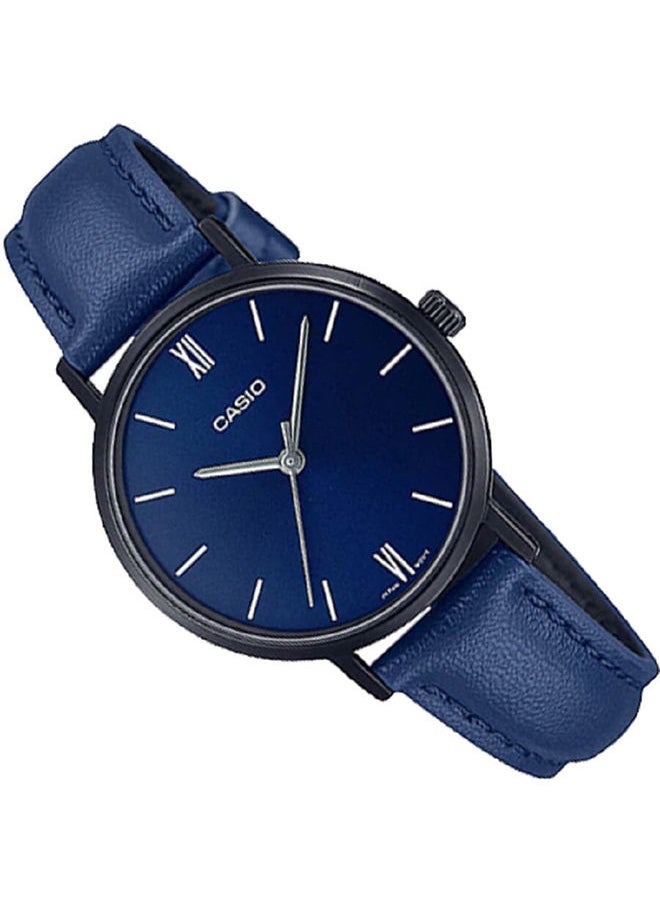 CASIO Leather Analog Wrist Watch LTP-VT02BL-2AUDF  - Image 2