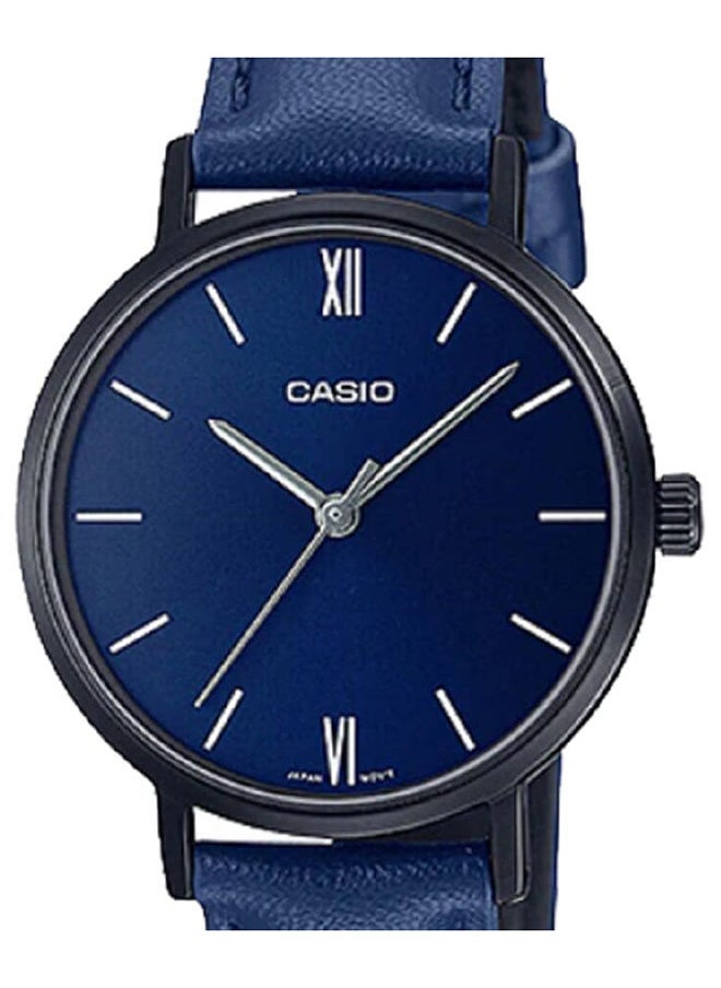 CASIO Leather Analog Wrist Watch LTP-VT02BL-2AUDF  - Image 3