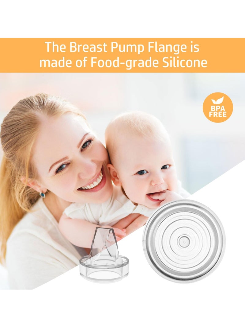 KASTWAVE Breast Pump Replacement Parts - 5 Pack Silicone Duckbill Valves & 4 Pack Silicone Diaphragms, Compatible with S9/S12/S9Pro/S12Pro Wearable Electric Breast Pumps - Image 3