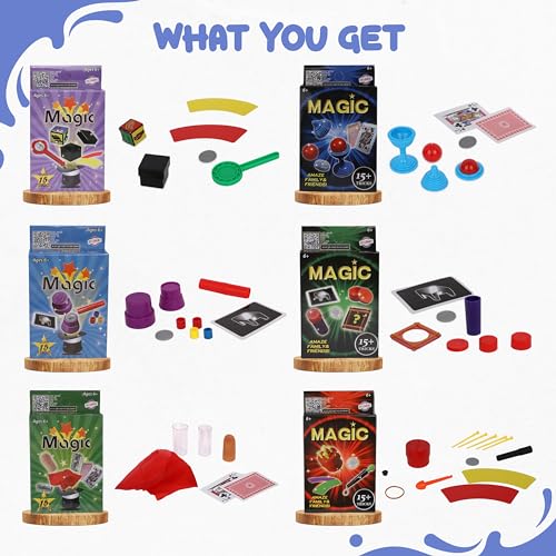Playkidz 24 Packs of Magic Trick for Kids  Party Favors Magic Set with Over 15 Tricks Each Made Simple Magician Pretend Play Birthday IndoorOutdoor Fun Games - Image 5
