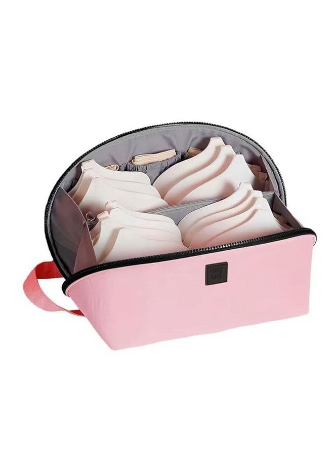 tendula Travel Underwear Organizer Bag, Lingerie Pouch Portable Bra Storage Bag, Large Lightweight Socks Bag with Handle,Multifunctional Makeup Bag,Toiletry Cosmetic Stuff Washing Bag Multi color - Image 1