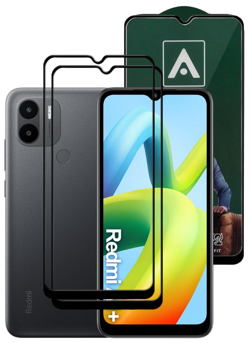 ACLIX 2 Pieces Antistatic ESD Dustproof Premium Quality High Definition Tempered Glass Screen Protector Designed For Xiaomi Redmi A1+ - Image 1