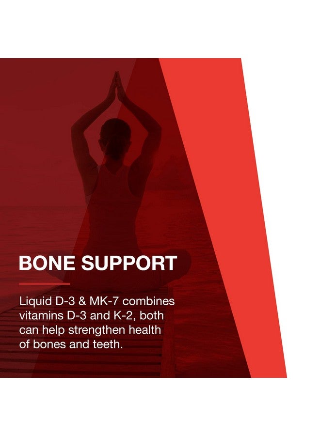 Protocol For Life Balance Liquid D3 And Mk72500Iu Vitamin D3 And 100Mcg Vitamin K2 Helps Support Bone And Cardiovascular Health 1 Fl Oz - Image 3