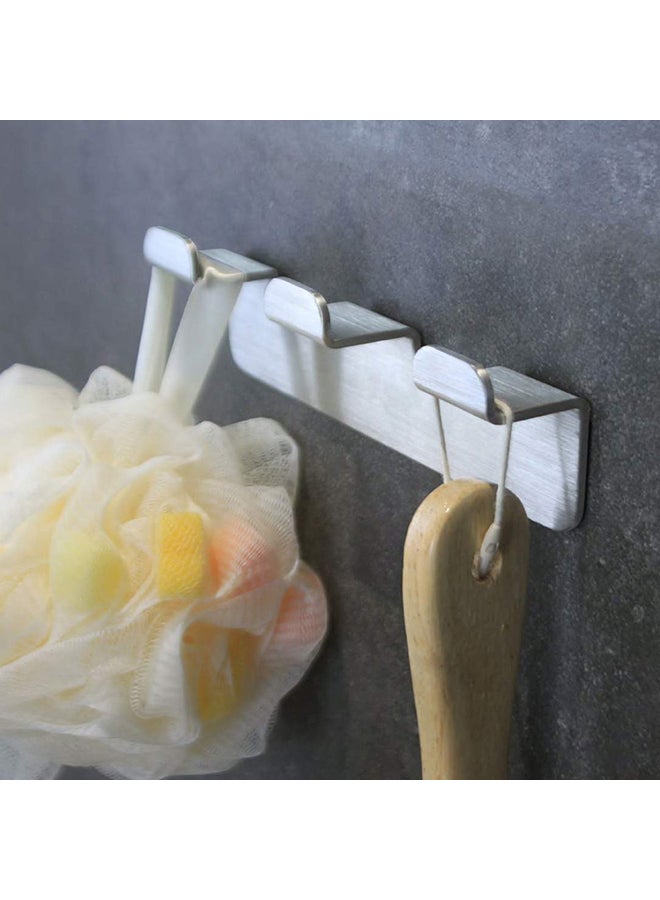 Loquat Coat Hooks Silver 17x4.9x3.1cm  - Image 2