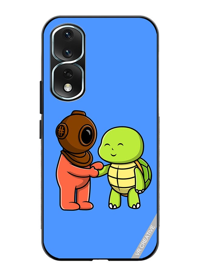 VR CREATIVE Protective Case Cover For Honor 80 Pro Cute Diver Design Multicolour - Image 1