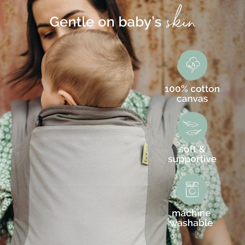 Boba Baby Carrier Classic - Backpack or Front Pack Baby Sling for 7 lb Infants and Toddlers up to 45 pounds (Dusk) - Image 5