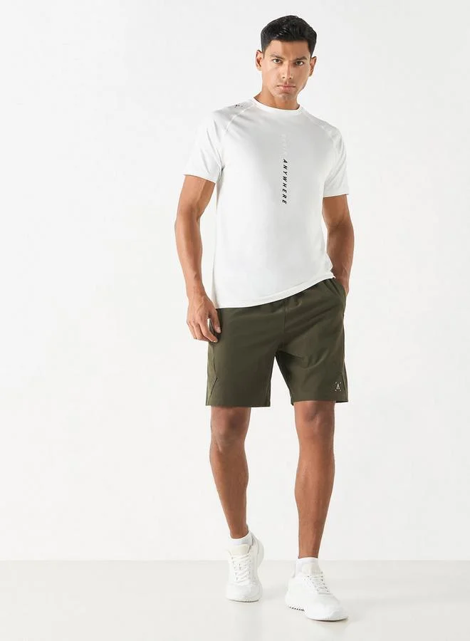 ADOT by Splash Shorts with Elasticated Waistband and Pockets