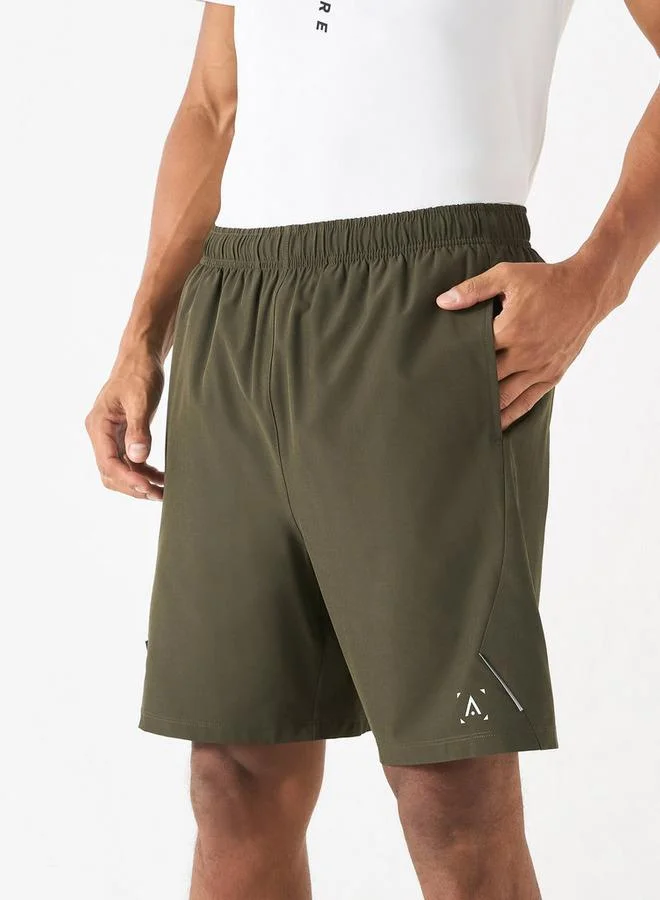 ADOT by Splash Shorts with Elasticated Waistband and Pockets
