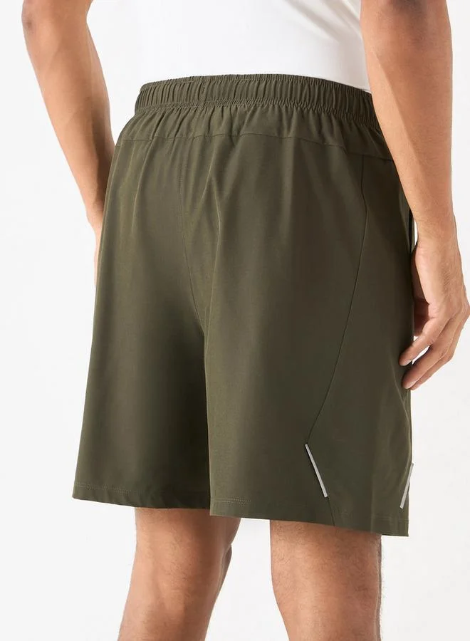 ADOT by Splash Shorts with Elasticated Waistband and Pockets