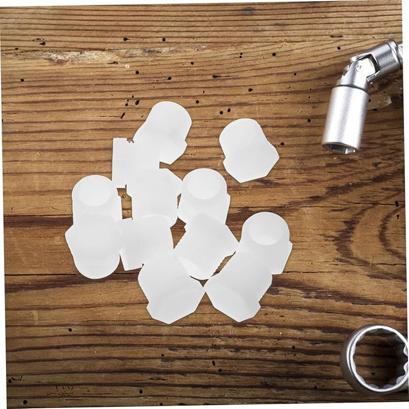 طقم سدادات تصريف سخان المياه 12 قطعة أدوات استبدال مرنة باللون الأبيض - Image 5