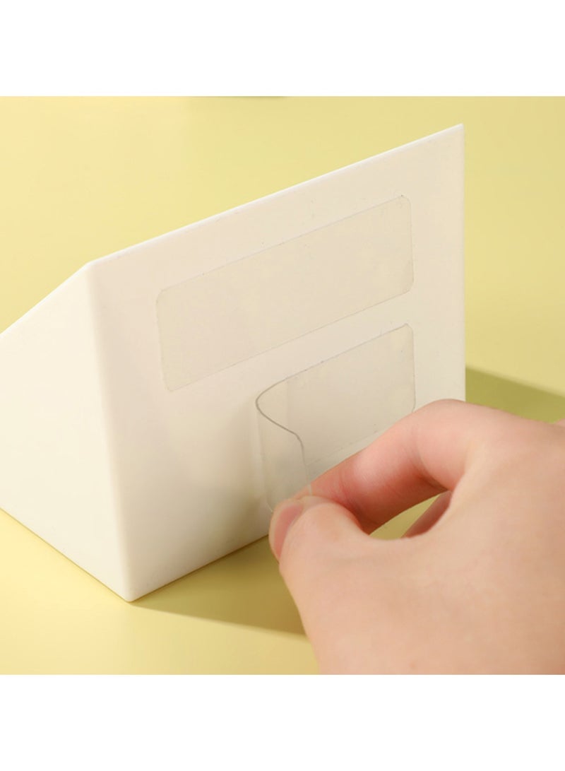 Stickable Storage Box Living room Single-Layer Rack Multifunctional Punch-free Simple Desktop Oblique Storage Box - Image 3