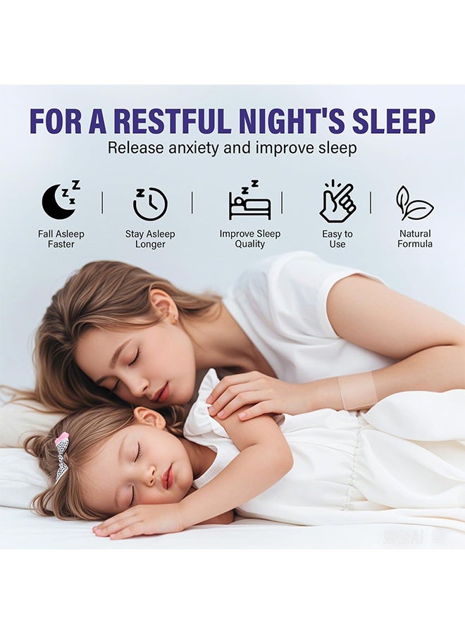 Hodaf Sleep Starter Topical Patch 30Pcs, Sleep Patches for Adults, Sleep Aid Patches, Natural Deep Sleep Patches, Sleeping Stickers to Improve Sleep Quality, Quick Acting Ingredient (size-L) - Image 5