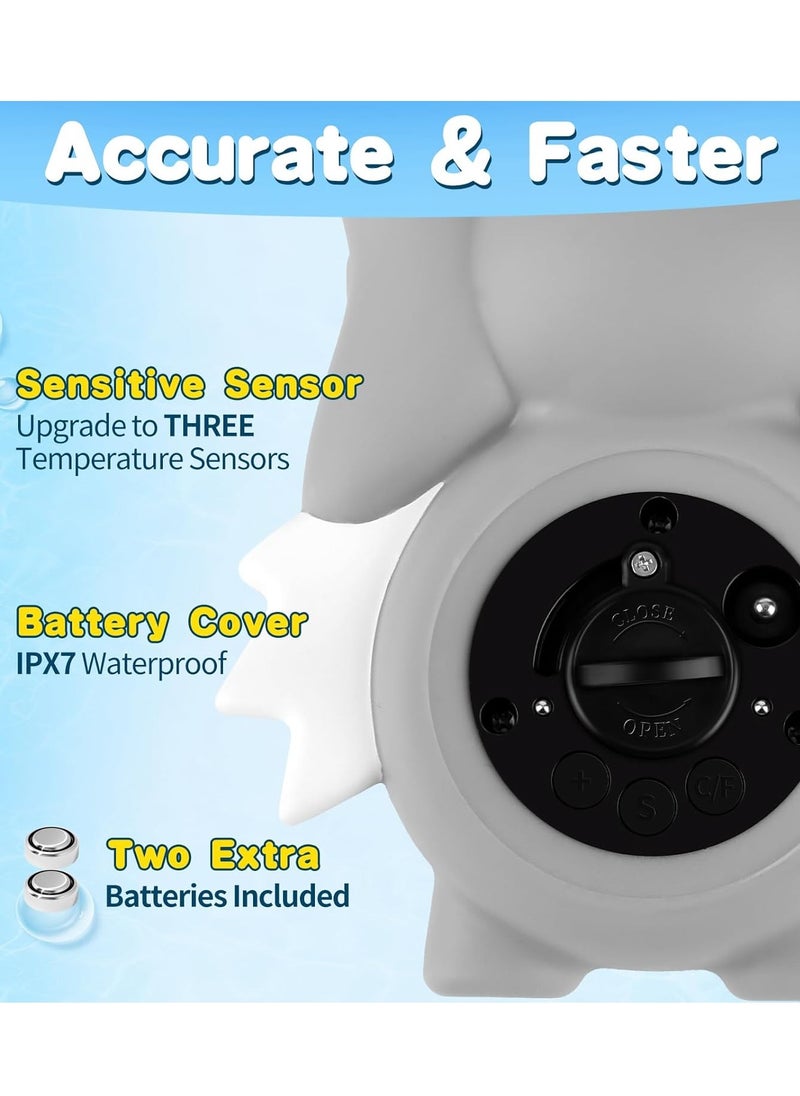 Generic - Baby Bath Thermometer, with LED Display and Temperature Warning,Kids' Bathroom Safety Products,Bath Thermometer for Infants, Newborn Bath Safety Toy Thermometer (Elephant) - Image 1
