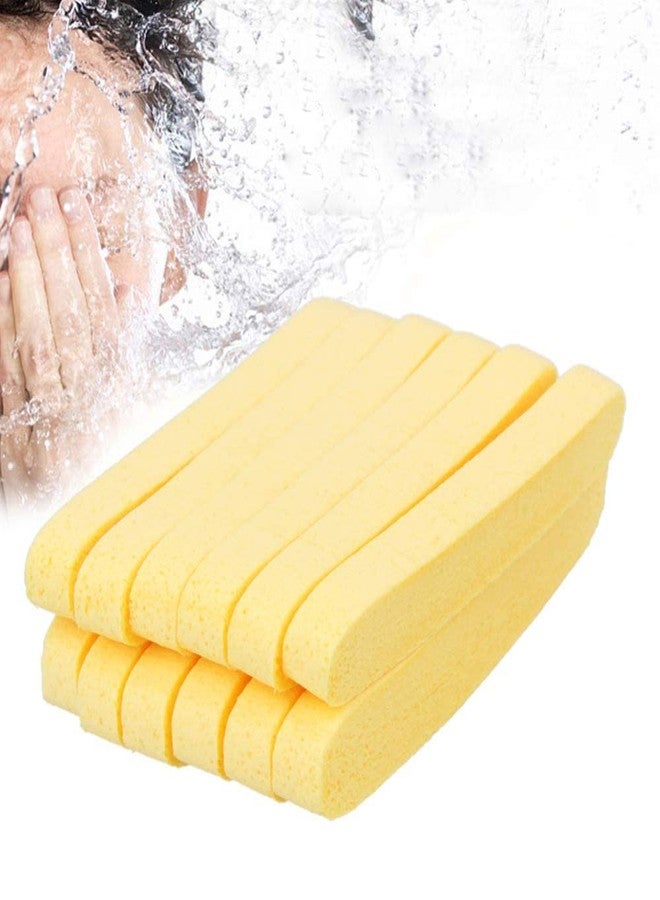 CELLEBII® Multifunctional Magic Facial Cleaning Wash Puff Sponge 12 Sticks Face Cleansing Pad Soft, Multicolor - Image 1