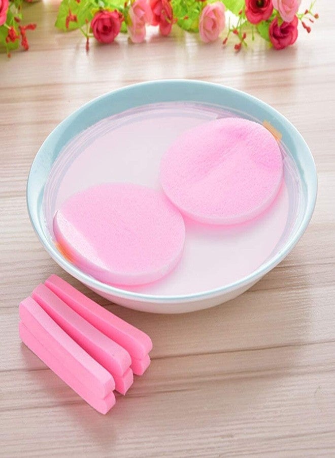 CELLEBII® Multifunctional Magic Facial Cleaning Wash Puff Sponge 12 Sticks Face Cleansing Pad Soft, Multicolor - Image 5