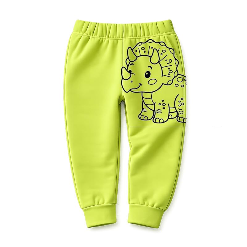 EIO Unisex Cotton Pajama Pants for Boys & Girls Combo Pack | Kids & Baby Soft Sleepwear Pyjamas Combo Pack | Toddler Breathable Nightwear Bottoms (Multicolor-2, 0-3 M) - Image 3