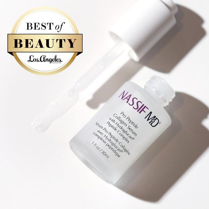 nassif md NassifMD Pro Peptide Collagen Serum Clinical Grade with Premium Ingredients for Hydrated Smooth Skin Lightweight FastAbsorbing AntiAging Formula for Softer Texture and Healthy Glow 1 oz - Image 4